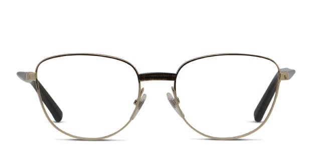 Alain Mikli A02024 Gold/Black w/Clip-on Eyeglasses | Includes FREE