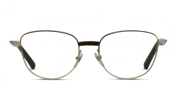 Alain Mikli A02024 Gold/Black w/Clip-on Eyeglasses | Includes FREE