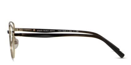 Alain Mikli A02024 Gold/Black w/Clip-on glasses - Gold / Black - Side View