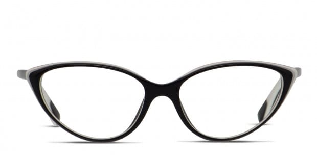 Alain Mikli A03081 Black/White Prescription Eyeglasses
