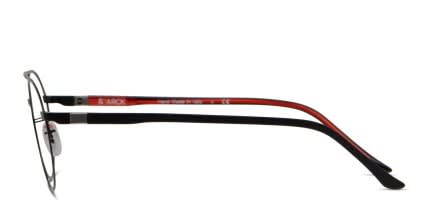 Starck Eyes SH2029 Black, Red glasses - Black / Red - Side View