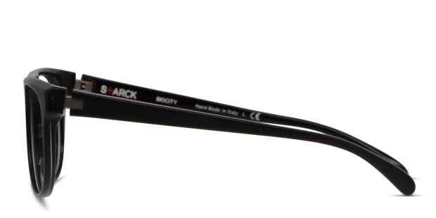 Starck Eyes SH3020 Black Eyeglasses | Includes FREE Rx Lenses