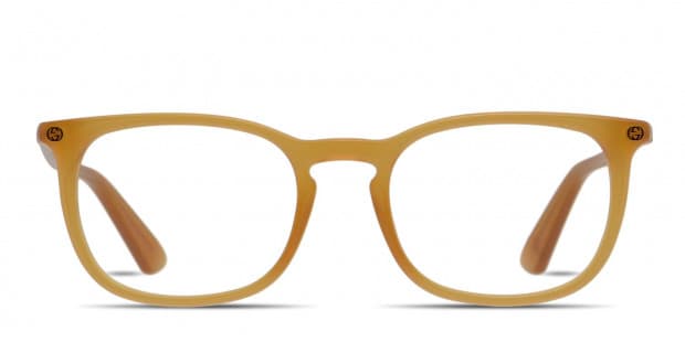 z*o様 archive Gucci Cat Clear Eyewear グッチ Gucci GG0122O Clear Yellow Prescription Eyeglasses