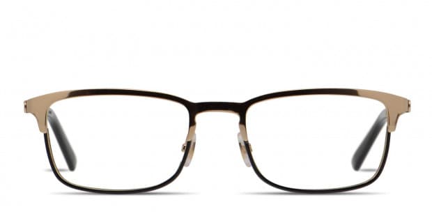 Gucci GG0135O Gold Black Red Green Prescription Eyeglasses