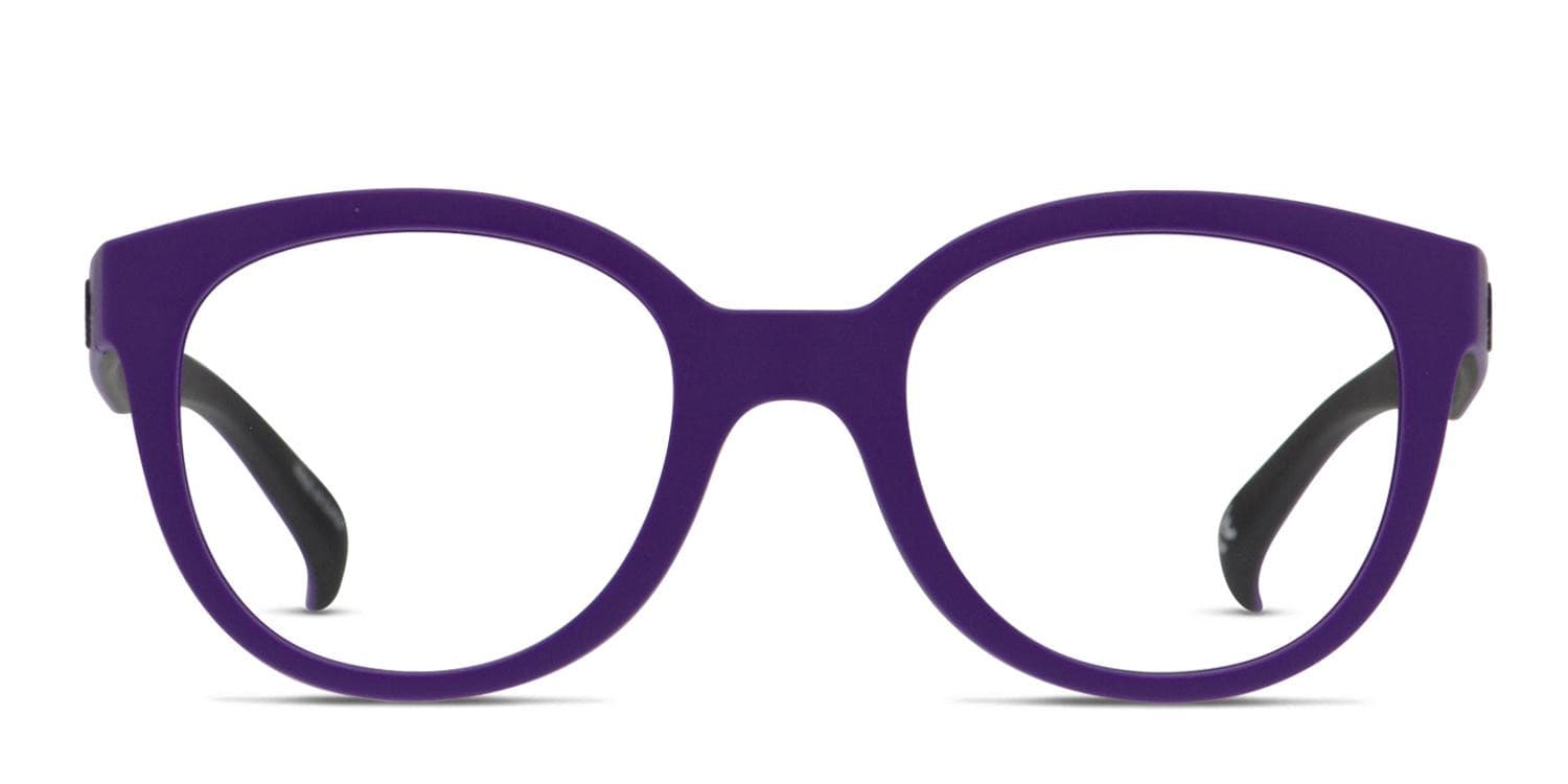 Adidas AOR002O Purple/Black glasses - Purple / Black - Frontal View