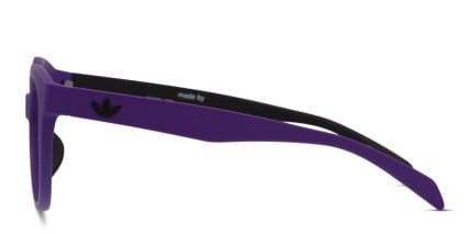 Adidas AOR002O Purple/Black glasses - Purple / Black - Side View