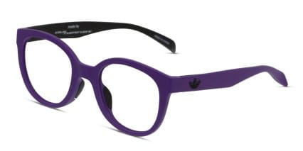 Adidas AOR002O Purple/Black glasses - Purple / Black - Angle View