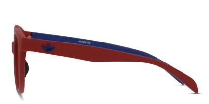 Adidas AOR002O Red/Blue glasses - Red / Blue - Side View