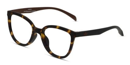 Adidas AOR006O Tortoise/Black/Brown glasses - Tortoise / Black / Brown - Angle View