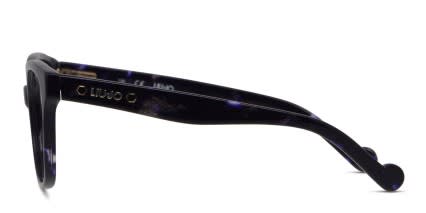 Liu Jo LJ2628 Blue/Purple/Glitter glasses - Blue / Purple / Glitter - Side View