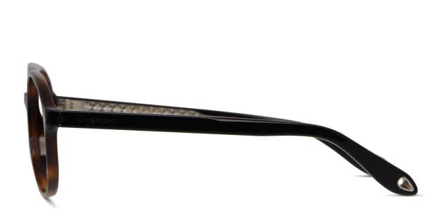 Givenchy GV0066 Brown/Tortoise/Black Eyeglasses | Includes FREE Rx