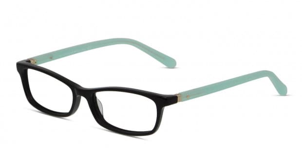 Kate Spade Agneta Shiny Black Teal