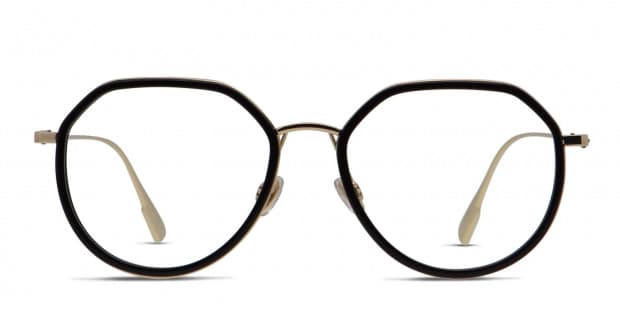 Dior Stellaire O9 Black/Gold Prescription Eyeglasses