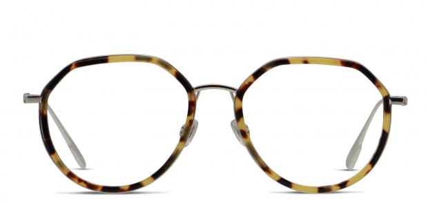Dior Stellaire O9 Tortoise/Yellow/Silver Prescription Eyeglasses