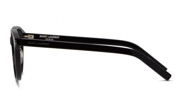 Saint Laurent Classic 9/F Shiny Black Eyeglasses | Includes FREE Rx Lenses