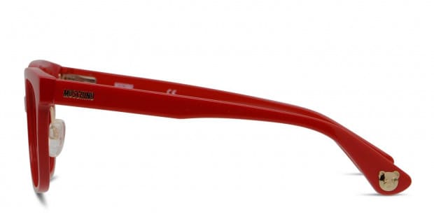 Moschino モスキーノ MOS632-C9A メガネフレーム Red MOSCHINO MOS006/S/STR C9A IR Sunglasses Red Frame Grey
