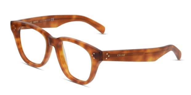 Celine CL50025I Tortoise/Brick Prescription Eyeglasses