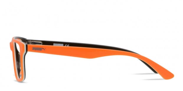 2024-25 秋冬新作  ハイブランドの Puma Eyeglasses Prescription Orange/White/Brown PU0108O トップス