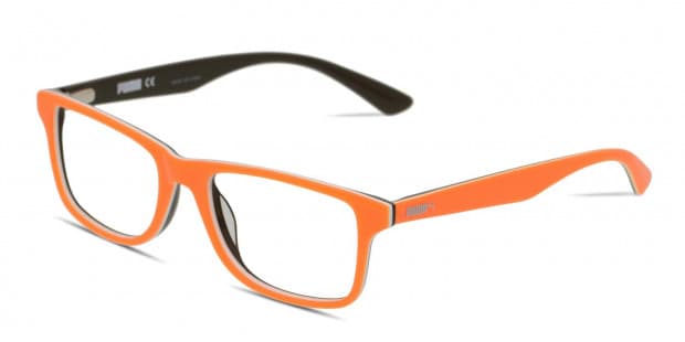 あなたにおすすめの商品 Puma PU0108O Eyeglasses Prescription Orange/White/Brown トップス