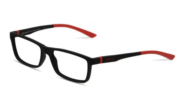Smith Clockwork Black Red Prescription eyeglasses