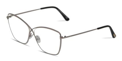 Tom Ford TF5518 Gunmetal glasses - Gunmetal - Angle View