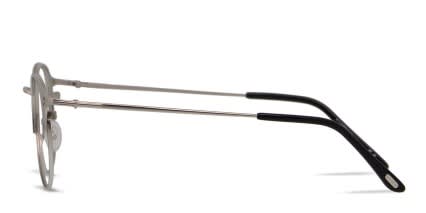 Tom Ford TF5541-B Silver glasses - Silver - Side View