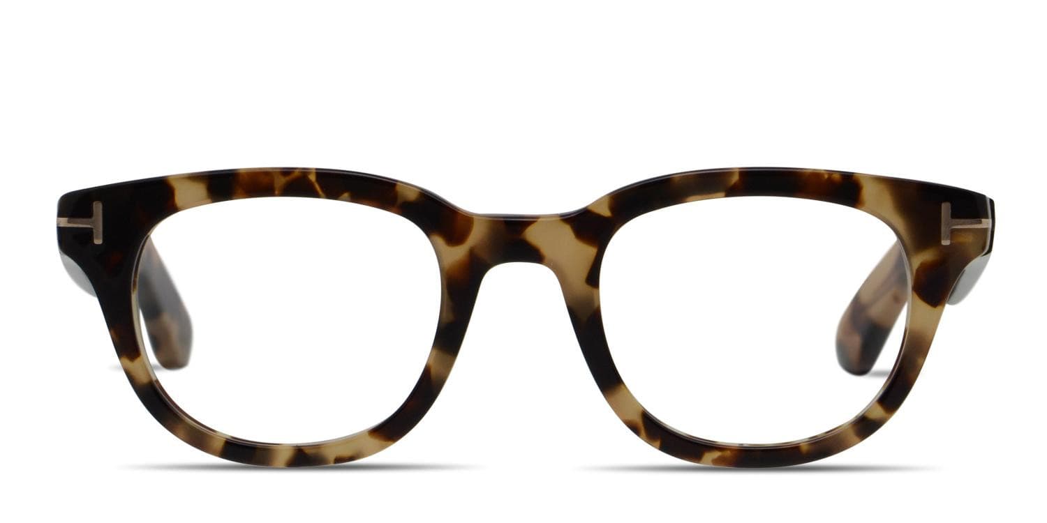 Tom Ford TF5558-B Tortoise/Neutral Prescription Eyeglasses