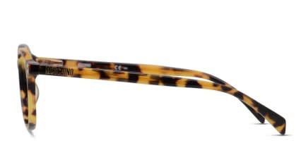 Moschino MOS502 Tortoise/Yellow glasses - Tortoise / Yellow - Side View