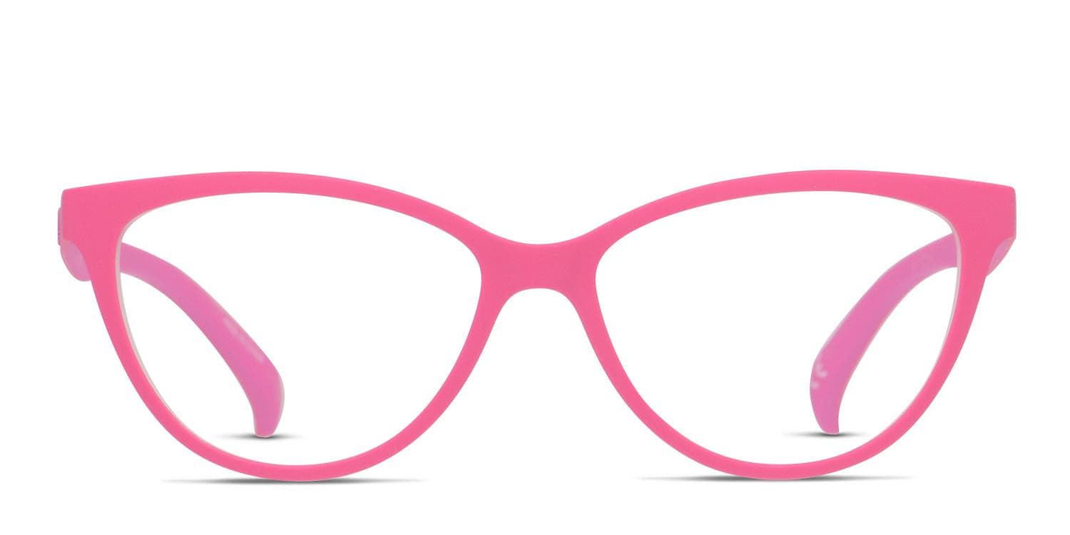 Adidas AOR007O Pink/Clear glasses - Pink / Clear - Frontal View