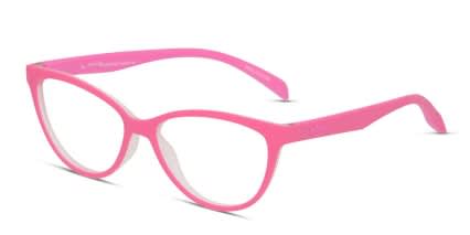 Adidas AOR007O Pink/Clear glasses - Pink / Clear - Angle View