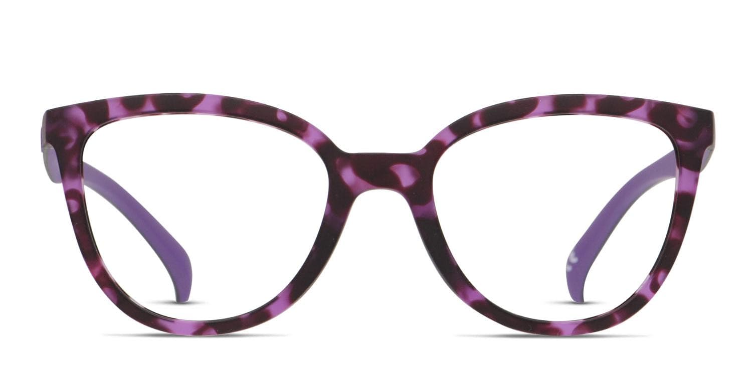 Adidas AOR006O Purple/Tortoise/Black Prescription Eyeglasses