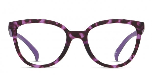 Adidas AOR006O Purple/Tortoise/Black Prescription Eyeglasses