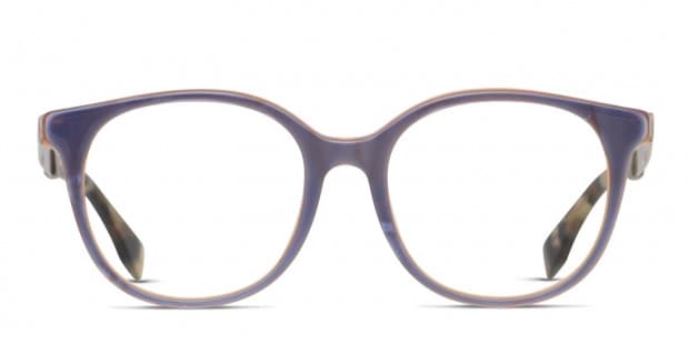 FENDI フェンディ FF0096/F DXI Eyeglass Frames Havana NEW FENDI FF 0096/F DVO HAVANA GOLD EYEGLASSES AUTHENTIC