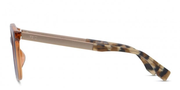 Fendi FF0096/F Blue/Brown/Gold Eyeglasses | Includes FREE Rx