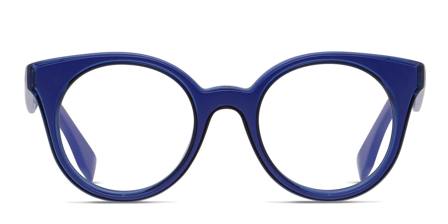 Fendi FF0198 Blue Eyeglasses | Includes FREE Rx Lenses