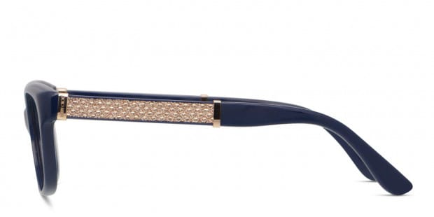 Jimmy Choo JC178 Blue/Gold Prescription Eyeglasses