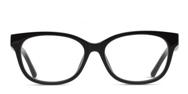 JIMMY CHOO キャットアイクラス JC198F XLT Jimmy Choo JC198/F Shiny Black Eyeglasses | Includes FREE Rx
