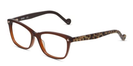 Liu Jo LJ2616 Brown, Clear, Tortoise glasses - Brown / Clear / Tortoise - Angle View
