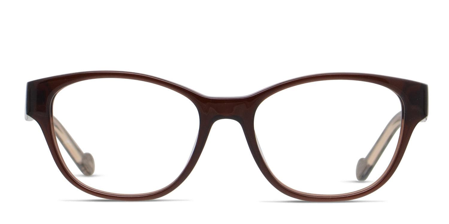 Liu Jo LJ2629 Brown, Gold glasses - Brown / Clear / Gold - Frontal View