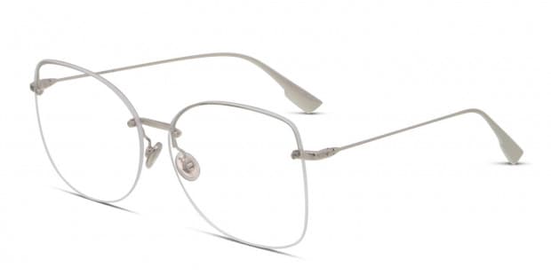ディオール メガネ フレーム シルバー STELLAIRE 07F 010 Dior Stellaire O10 Silver Prescription Eyeglasses