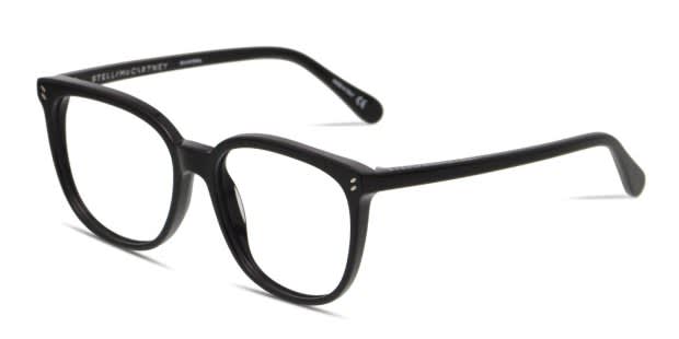 Stella McCartney SC0121OI Shiny Black Prescription Eyeglasses
