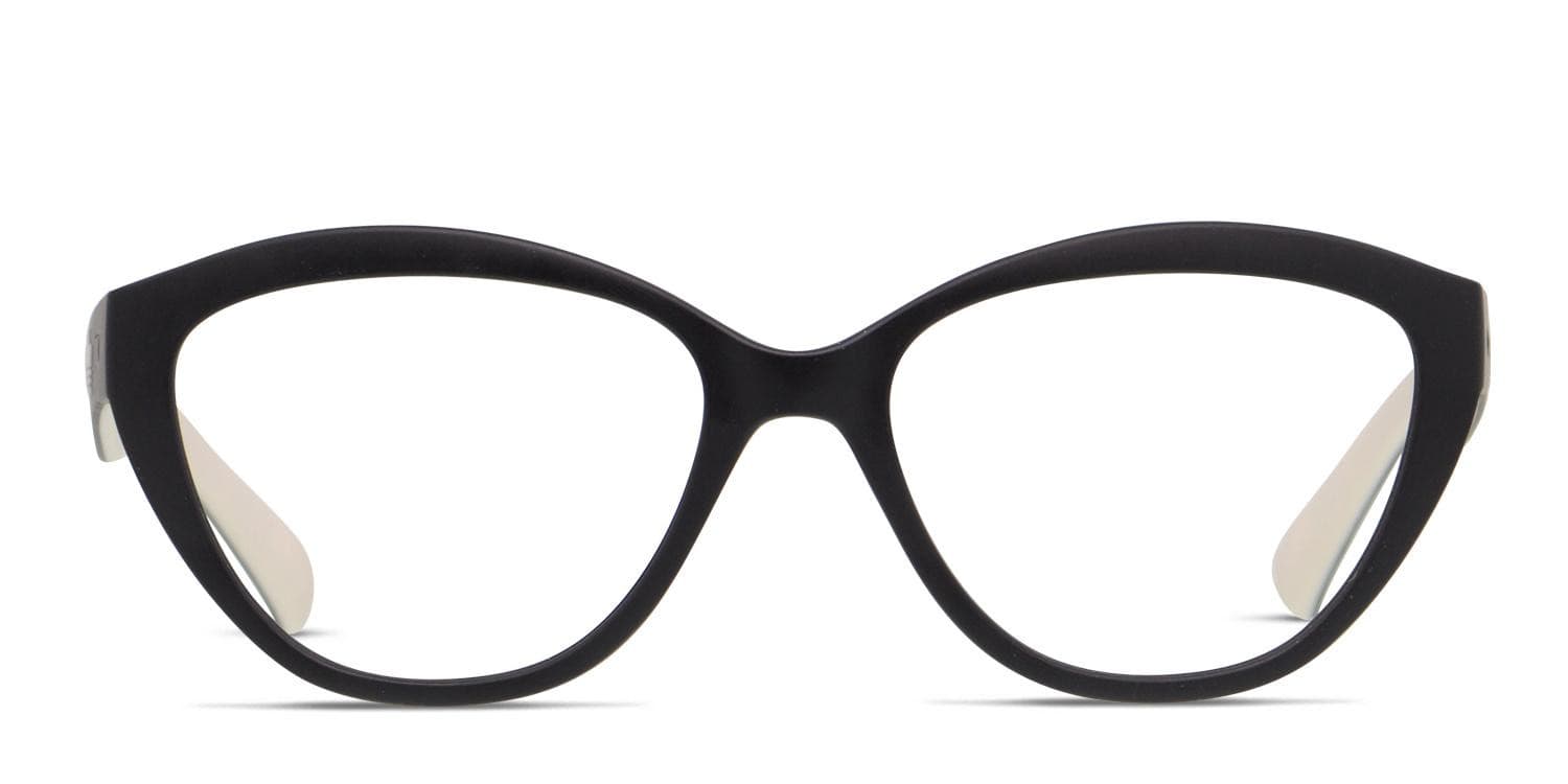 Adidas AOR015O Black/White glasses - Black / White - Frontal View