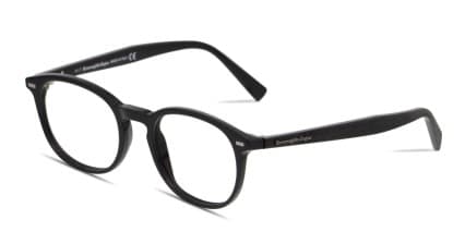 Ermenegildo Zegna EZ5070 Shiny Black/Black glasses - Shiny Black / Black - Angle View