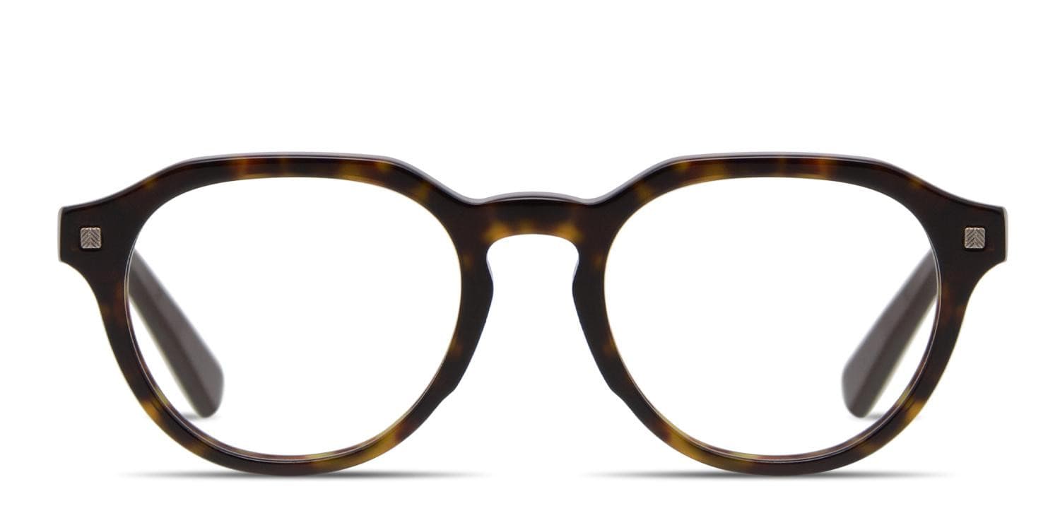 Ermenegildo Zegna EZ5128 Tortoise/Brown Eyeglasses | Includes FREE