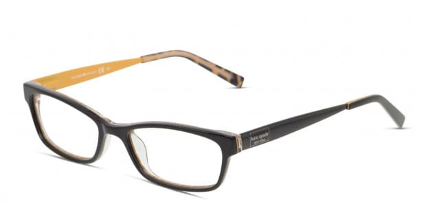 Kate Spade Leanne Shiny Black Prescription Eyeglasses
