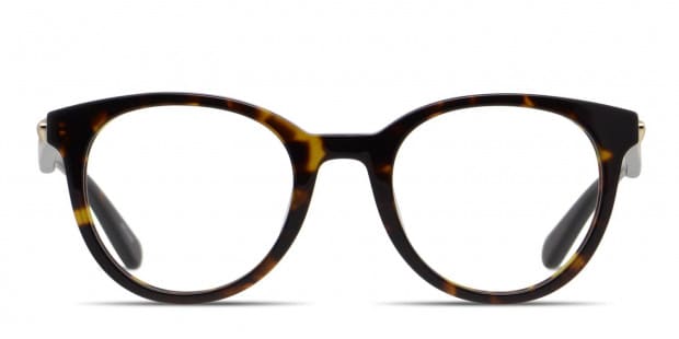 Moschino Love MOL518 Brown/Tortoise Eyeglasses | Includes FREE Rx  