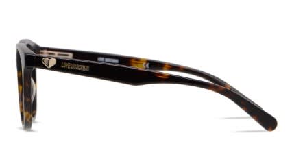 Moschino Love MOL518 Brown/Tortoise glasses - Brown / Tortoise - Side View