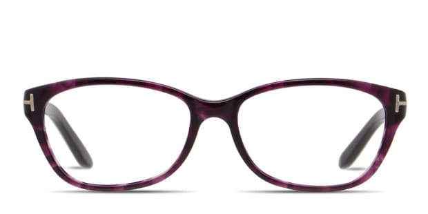 Tom Ford TF5142 Purple Tortoise Prescription Eyeglasses