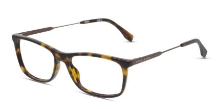 Hugo Boss x Boss 0996 Tortoise/Brown glasses - Tortoise / Brown - Angle View
