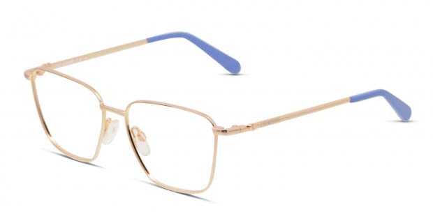 Moschino Love MOL533 Gold/Blue Prescription Eyeglasses